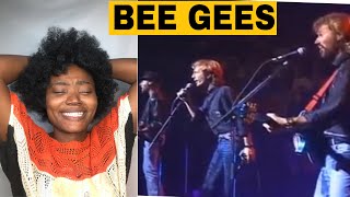 No One Told Me WHATTTT???? First Time Reaction To Bee Gees - Night On Broadway Reaction