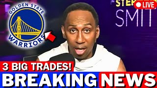 JUST CONFIRMED! 3 BIG TRADES FOR THE WARRIORS! DUB NATION GOT EXCITED! GOLDEN STATE WARRIORS NEWS