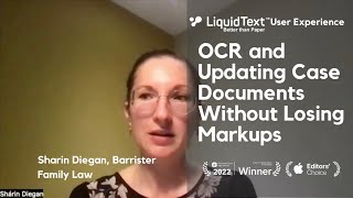 OCR and Updating Case Documents Without Losing Markups