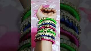 Chalo Old bangles ko naya banate hai #diy #craft #handmadejewelry