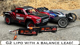 Adding a balance lead to a Spektrum G2 lipo for your Arrma Grom!