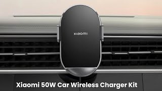 Xiaomi 50W Car Wireless Charger Kit : First Look - Review Full Specifications