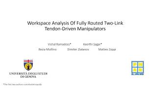 Workspace Analysis Of Fully Routed Two-Link Tendon-Driven Manipulators