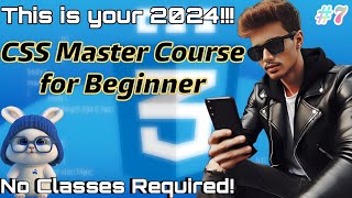 #7 CSS Borders | Full Explanation with Example | CSS Master Course for Beginners | CSS Free Course