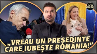 Adrian Mutu A COMENTAT FINALA Calin Georgescu - Elena Lasconi pentru Cotroceni