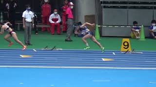 2021/6/2 大分県高校総体 女子200m 準決勝 1組