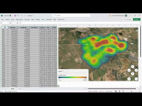 Создание тепловой карты в Excel