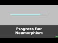 Progress Bar || Neumorphism || HTML & CSS