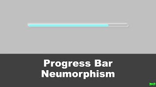 Progress Bar || Neumorphism || HTML & CSS