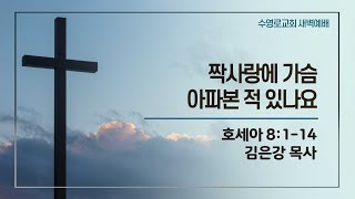 짝사랑에 가슴 아파본 적 있나요 | 호 8:1-14 | 김은강 목사 | 수새벽 | 24.11.27