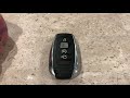 Lincoln MKC/MKX/Continental Key Fob Battery Replacement