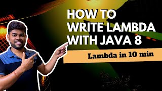 Lambda in 10 min | How to write lambda tricks | Learn Lambda in 10 min | Learn Java 8 Lambda