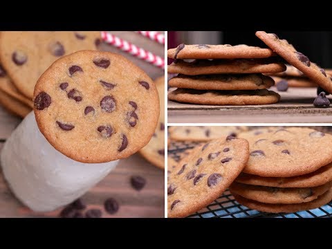 How to Make Thin & Crispy Chocolate Chip Cookies Recipe How to Make Thin & Crispy Chocolate Chip Cookies Recipe