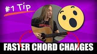 1 Simple Tip to Change Your Guitar Chords FASTER | Beginner Guitar | Steve Stine Guitar Lessons
