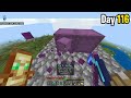 I Survived 200 Days in Minecraft Bedrock!