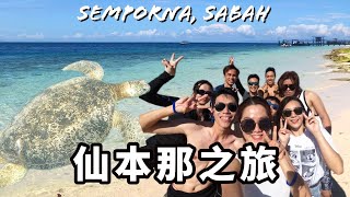 【Sabah Semporna 沙巴仙本那海島遊】馬來西亞馬爾代夫你真的要來一次！海水清澈見底 與海龜共遊💯