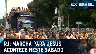 Rio de Janeiro recebe a 17ª Marcha Para Jesus | SBT Brasil (25/05/24)
