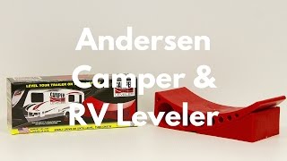 Introducing the Andersen Camper Leveler