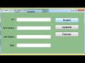 VB.NET And SQL - How To Insert Update Delete From DataBase Using Visual Basic .Net  [ with code ]