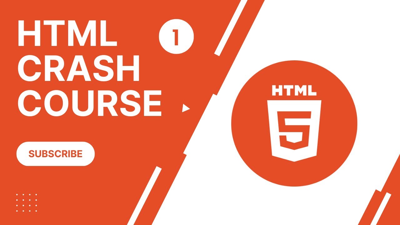 Html Crash Course For Beginners 1 Introduction Html شرح كامل