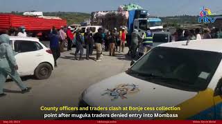 Mombasa: County officers clash with muguka traders