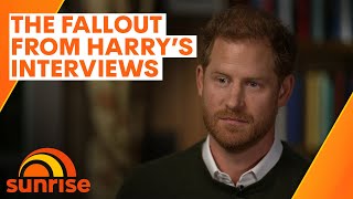 The fallout from Prince Harry's explosive interviews after airing in the US and UK | Sunrise