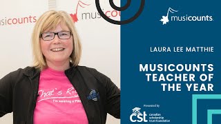 2018 MusiCounts Teacher of the Year - Laura Lee Matthie