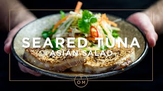 Cooking Healthier with Tom Kerridge: Seared Tuna with Asian Salad Recipe