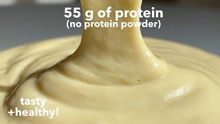 High Protein Smoothie without protein powder 🤯 vegan recipes