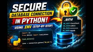 Stop Hardcoding Passwords! Secure Python Database Connections (.env)