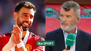 "I'm happy to be proved wrong" - Roy Keane praises Man Utd captain after FA Cup win - ITV Sport