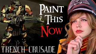 How to Paint Trench Crusade For Your NEW Antioch Warband - EASY GRIMDARK