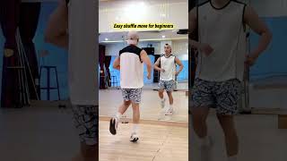 Easy shuffle move for beginners | Dance Fitness with An Le #dance