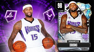 GALAXY OPAL DEMARCUS COUSINS GAMEPLAY!! BOOGIE IS A TOP 3 PF IN NBA 2K24 MyTEAM!