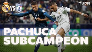 Pachuca cae ante el Real Madrid 🏆 Y queda como subcampeón de la Intercontinental | TUDN