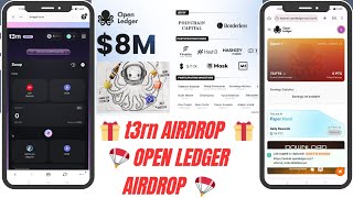 🪂 t3rn Airdrop ~ More Bridge/swap to earn more points 🎁 OPEN LEDGER AIRDROP ~ Daily Claim Points 🪂