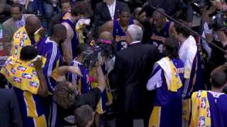 2009NBA总决赛冠军战allaccess精华 L.A.Lakers香槟庆祝