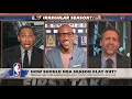 Stephen A. walks off after Jay Williams’ & Max’s BLASPHEMOUS NBA takes  First Take