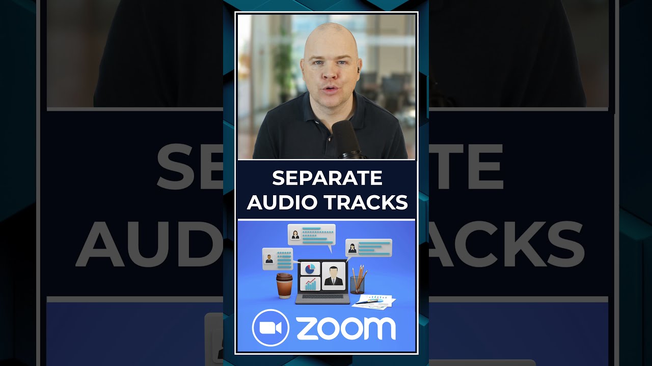 How to record separate audio tracks for guests on #Zoom