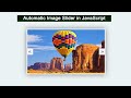 Automatic Image Slider in HTML CSS JavaScript | Auto Image Slideshow | Slideshow HTML CSS
