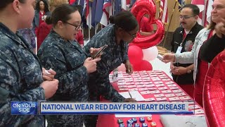 National Wear Red Day for heart disease