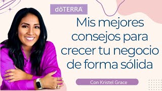 Puedes tener tu negocio doterra internacional muy sólido, si primero haces estos pasos.