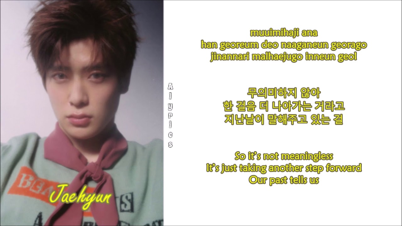 D Ear X Jaehyun Nct Try Again Rom Han Eng Lyrics Color Picture