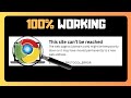 EASY FIX- ERR HTTP2 Protocol Error in Chrome