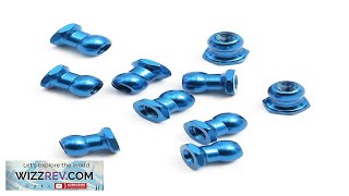 10PCS Aluminum Alloy Ball Head Nuts 5mm for TAMIYA 1/10 RC Car Review