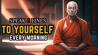 Speak 5 Lines To YourSelf Every Morning—Buddhism