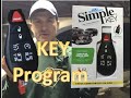 One KEY Program NEW KEY FOB Dodge Grand Caravan 2008-2019 NO Dealership single Replacement