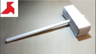 DIY ⚒️ - How to make a HAMMER from A4 paper