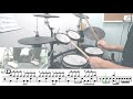 1054 【 方向感 mr. 】  ★★★☆☆   drum cover 鼓譜 drum scores 動態鼓譜