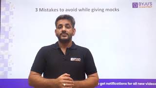 3 Mistakes to Avoid While Writing CAT Mocks | BYJU'S Exam Prep #CAT2021 #shorts #shortvideos